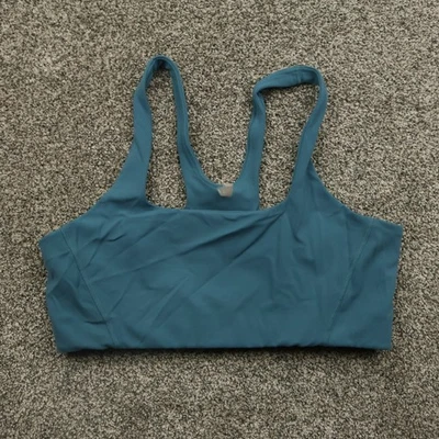 Free People Top Womens XL Blue Racerback Crop Athletic Yoga Fitness Movement - Image 1 of 4