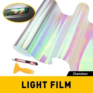 Headlight Taillight Fog Vinyl Light Film Chameleon Neo 12"X48" Pearl Sticker OG - Foto 1 di 11