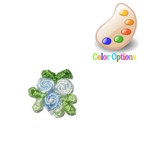 Appliques - Sew On Tri Buds 24 Pack *colors* Free Shipping USA - Picture 1 of 7