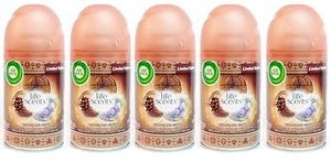 5 REFILLS Air Wick Freshmatic WOODLAND GLOW Automatic Spray Mahogany Pine Berry - Picture 1 of 1