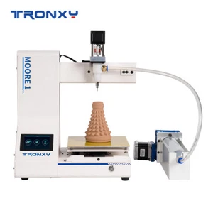 Imprimante 3D argile de bureau Tronxy Moore 1 céramique impression en argile réelle avec seringue - Photo 1/12