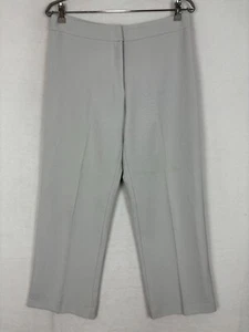 Liz Jordan Womens Pants Size 12 High Rise Stretch Straight Leg Flat Front Casual - Picture 1 of 13