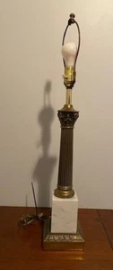 Vintage Roman Corinthian Pillar table lamp - Picture 1 of 7