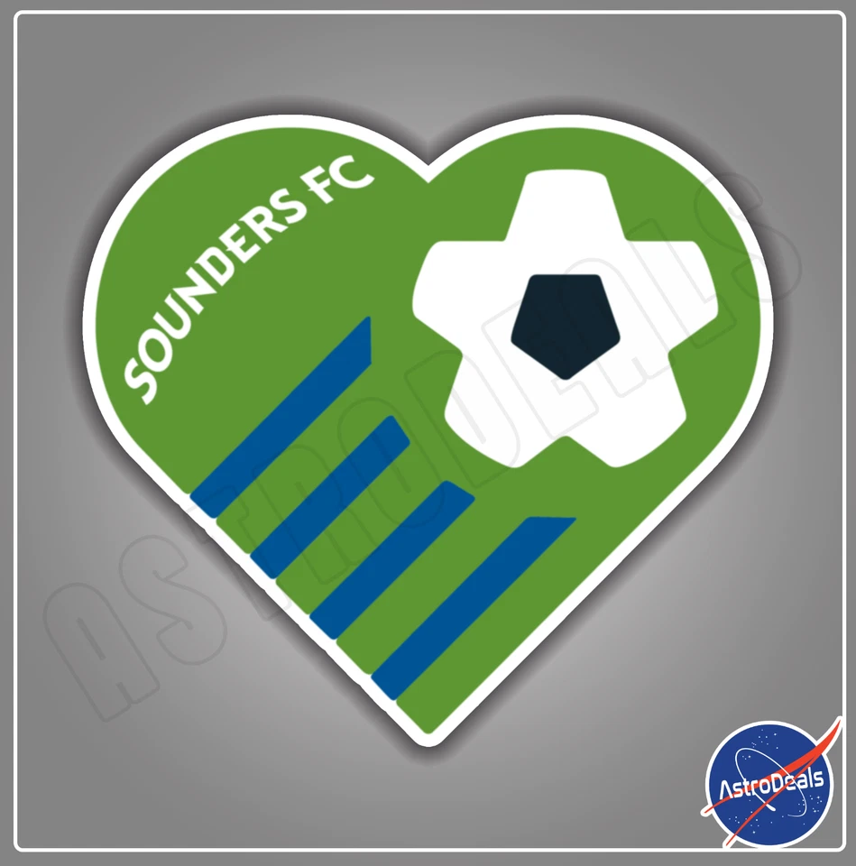 Seattle Sounders FC MLS Soccer Football Logo Sticker Decal *Size: 3"-12"* - Image 1 of 1