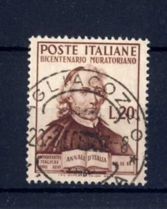 ITALIA REP. - 1950 - Bicentenario morte Ludovico Muratori - 20 L. - Ritratto - Imagen 1 de 1