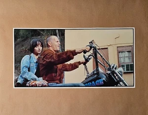 Pulp Fiction Movie Poster 12" X 24" Wide Screen Print Motorcycle Chopper Zed's D - Picture 1 of 2