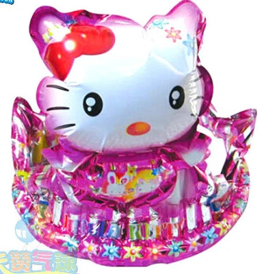 71x27cm Personaje Hello Kitty Gigante Grande Helio Lámina Globo Fiesta Reventa a Granel  Foto 1 de 2