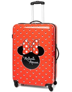 Disney Minnie Mouse Maleta Cabina Pequeña Mediana O Grande Cubierta Rígida Carro - Imagen 1 de 28