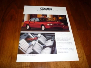 Geo Prizm Prospekt 11/1988 Amerika - Bild 1 von 1