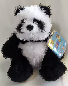 Webkinz Lil' Kinz 6 Zoll Panda Plüsch versiegelt unbenutzt Code HS111 schwarz weiß Stofftier - Bild 1 von 8