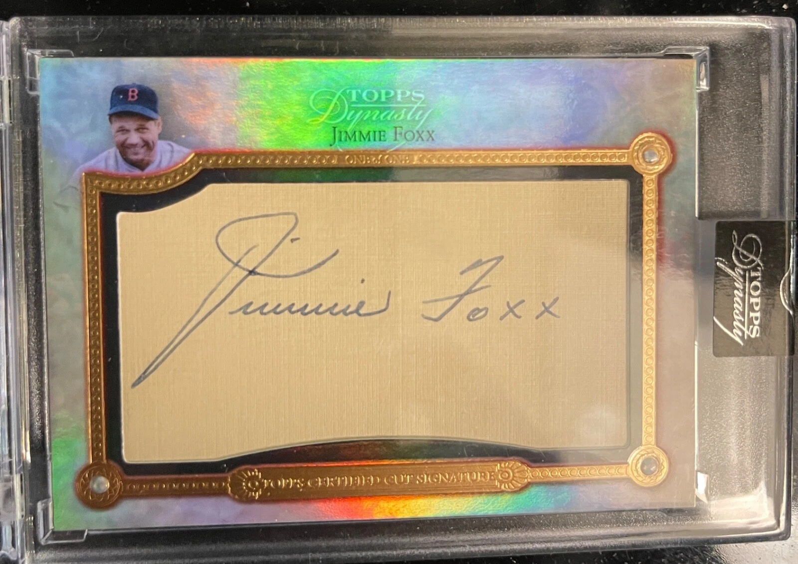 ***2022 Topps Dynasty Jimmie Foxx 1/1 Cut Autograph*** Case Odd’s 1:19