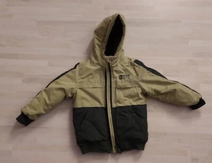 Kinderjacke Anorakstyle Gr. 110 grün/olivgrün, Dopodopo. Reißverschluss, Mütze, - Bild 1 von 9