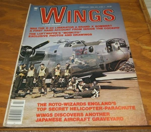 February 1978 Issue WINGS MAGAZINE/B-24/Luftwaffe Focke-Wulf Ta-154 Moskito - Imagen 1 de 8