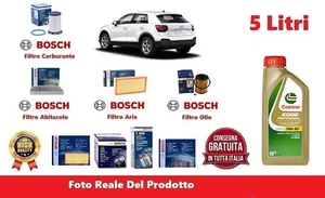 Kit Filtri Tagliando Bosch + Olio per Audi Q2 3.0 TDi 85 Kw fino al 10.2020 - Imagen 1 de 11