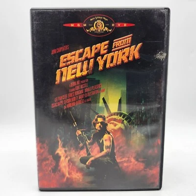 John Carpenters Escape From New York DVD 1981 MGM Kurt Russell - Image 1 of 3