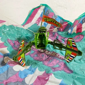 1988 TMNT Teenage Mutant Ninja Turtles Trooper Paracaídas Incompleto - Compañeros de Juego - Imagen 1 de 4