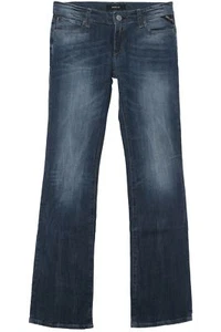 Replay Ramean Jeans Pantalones Para Dama Usados Stretch Denim Bootcut W26 W27 - Picture 1 of 4