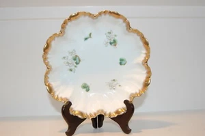 Tazón antiguo - blanco violeta - Limoges - Imagen 1 de 6
