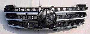 Front Grille for Mercedes Benz W164 ML Class 2005-2008 Chrome & Black w/Emblem - Picture 1 of 1