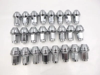 Paquete de 24 tuercas cromadas Eisen 14x2 para Ford F150 Expedition 2000-2014 Foto 1 de 4