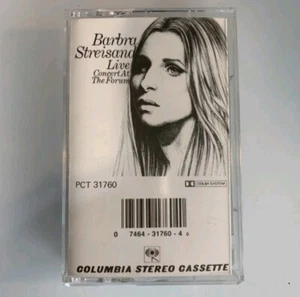 80's Barbra Streisand Live Concert At The Forum Cassette Tape Tested - Picture 1 of 2