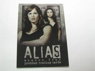 Alias Season 4 TVS promo Card P2  Inkworks 2005 - Image 1 of 2