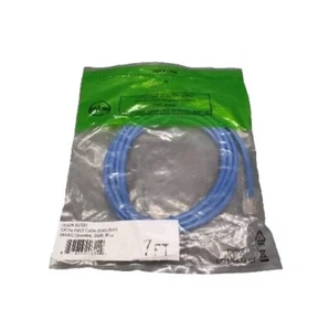 7ft Ethernet Cord • 5e PVC Jacket, RJ45 24AWG Stranded / UL624-807BU - Picture 1 of 5