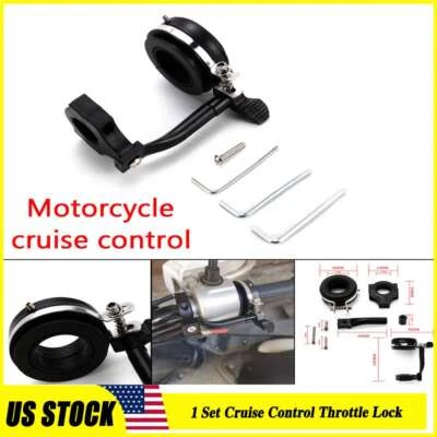 Universal Motorcycle Cruise Control Throttle Lock For Kawasaki Vulcan VN 1500 US - Imagem 1 de 4
