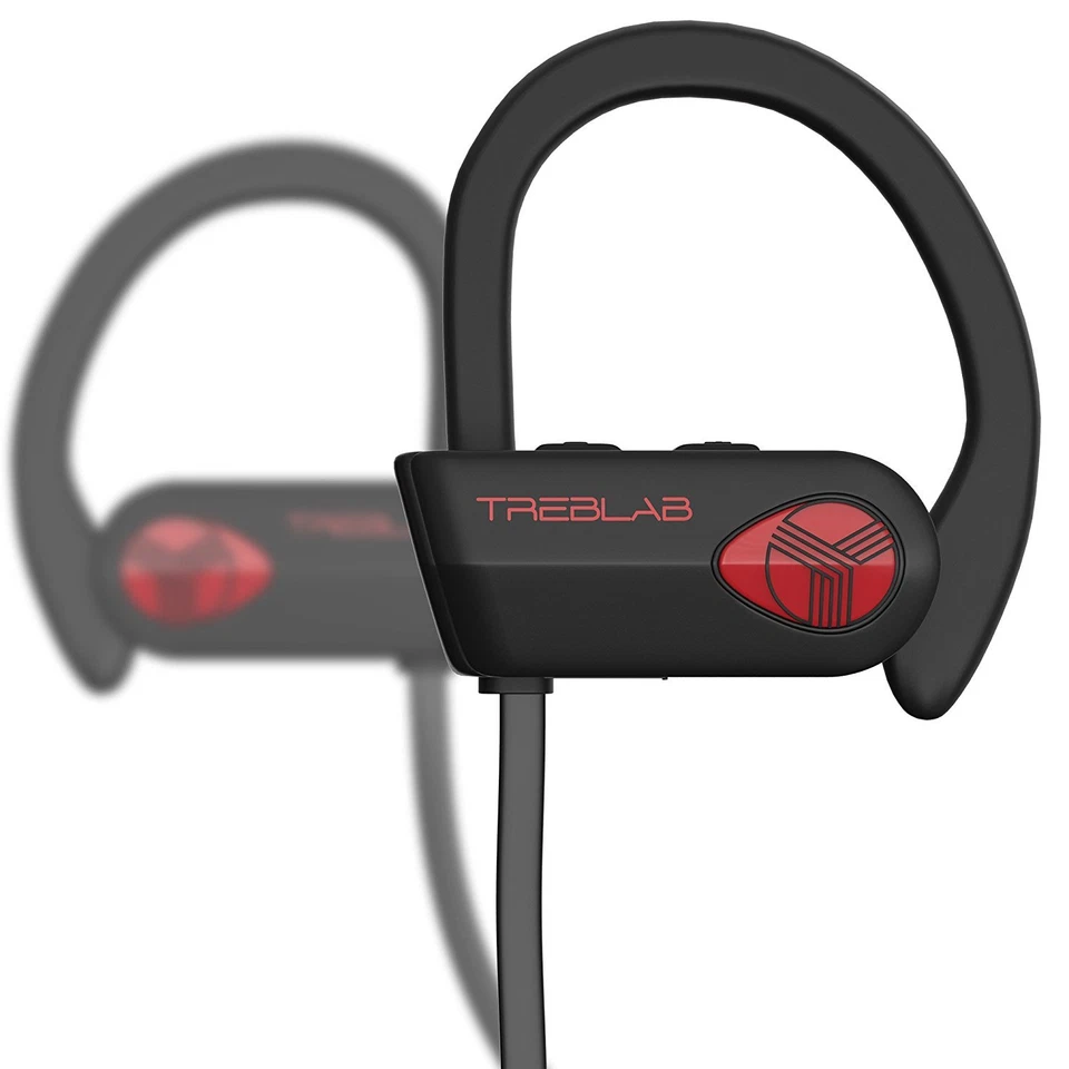 TREBLAB XR500 Wireless Sport Earbuds with Mic, IPX7 Waterproof, Noise Cancelling - Image 1 of 4