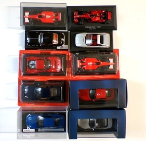 IXO MODELS-HACHETTE-ATLAS MASERATI - FERRARI SCALA 1/43 pz 10 AUTOMOBILI - Foto 1 di 8