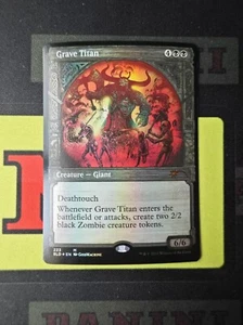 Magic The Gathering Foil Grave Titan Secret Lair Drop English 223 - Picture 1 of 2