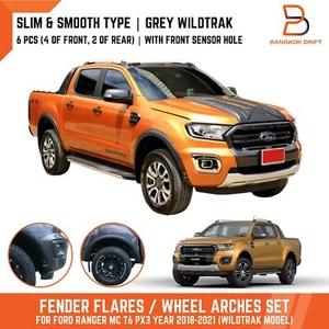 3" SLIM FENDER FLARES ARCH FOR FORD RANGER WILDTRAK 2018-2022 T6 PX3 SENSOR - Bild 1 von 10