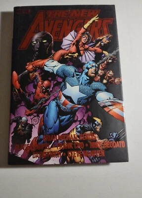 New Avengers Vol 2 HC ShrinkwrapVariant Bendis Finch Cho McNiven 1st print Movie - Image 1 of 4