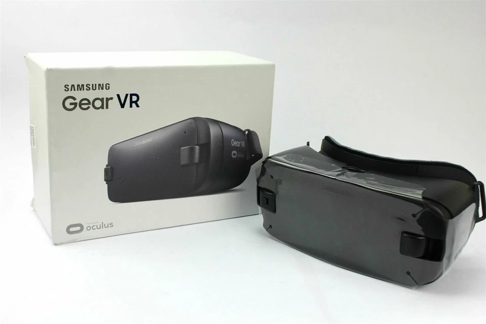 Gear VR Samsung Oculus Virtual Reality Headset Games Movies Apps Android Galaxy