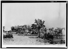 Cemitério, Virginia City, Andares County, Nv, Nevada, habs, construção de pesquisa, 3
