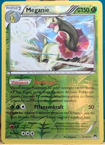 POKEMON - Turbofieber - Meganie - 3/122 - REVERSE HOLO - deutsch - Bild 1 von 2