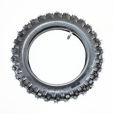 2.50 - 10 10" Inch Rear Knobby Tyre Tire Tube Pit Pro Trail Dirt Crf50 Bike