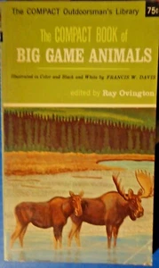 Lowel & Pratt PB El Libro Compacto de los Animales de Gran Juego Ray Ovington Ciervo Alce - Imagen 1 de 2