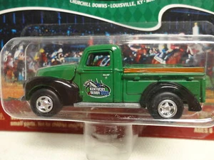 Johnny Lightning 1940 FORD PICKUP Green '40 Truck w/RR KENTUCKY DERBY 2000 - Picture 1 of 3