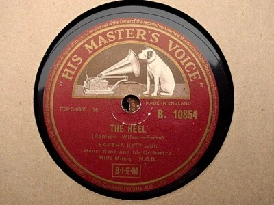 EARTHA KITT - CHOOSE ANY ONE OF THREE 78 rpm discs - Image 1 of 3