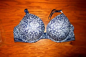 38C ❤️ PINK Victoria's Secret BRA ❤️ SUPER PUSH UP ADD 2 SIZES Wear EveryWhere - Picture 1 of 4