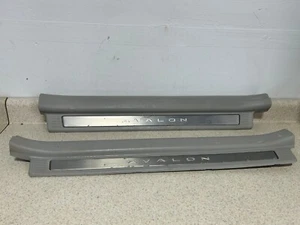 05-12 TOYOTA AVALON SILL SCUFF PLATE RIGTH & LEFT SIDE REAR DOOR MOLDING TRIM - Picture 1 of 3