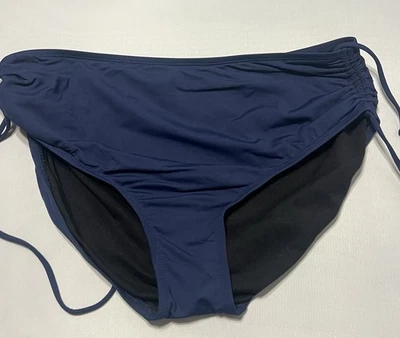 Beach House Bikini Bañador Parte Inferior Mujer 16 Azul Marino Corbata Lateral Foto 1 de 3