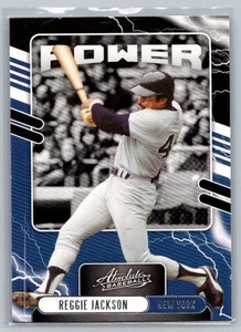 2021 Panini Absolute Power Reggie Jackson #PO-13 - Picture 1 of 2