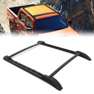 For 2024 2025 Toyota Tacoma Double Cab Top Roof Rack + Cross Side Rails Bars Set - Picture 1 of 9