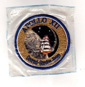 Apollo XII, 4 Inch Diameter, Astronaut NASA Space Race, Vintage Jacket Patch - Picture 1 of 1