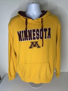 Minnesota Gopher Hoodie Herren Large gelb Kapuzenpullover Stadion bestickt - Bild 1 von 4