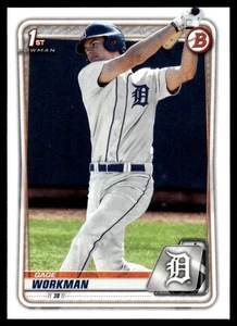 2020 Bowman Draft Gage Workman Detroit Tigers #BD-33 - Picture 1 of 2