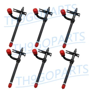 6X A140829 A51234 Injectors 20671 for Case IH 580C 188 207 D-188 Motor - Picture 1 of 1
