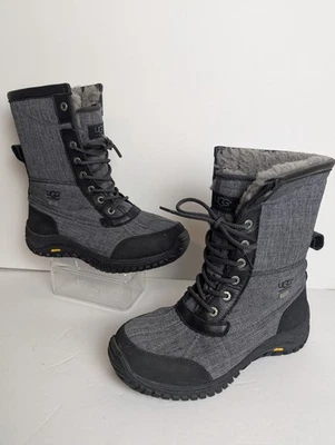UGG Adirondack II Shearling Fur eVent Waterproof Vibram Boots Shoes Womens 8 - Image 1 of 4
